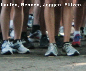 Laufen rennen joggen