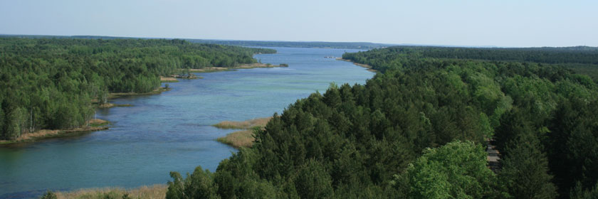 Laufstrecken um Senftenberger See