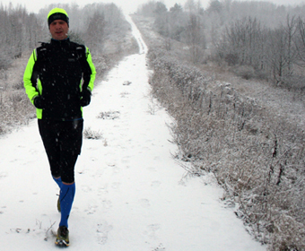 Lauftraining im Winter