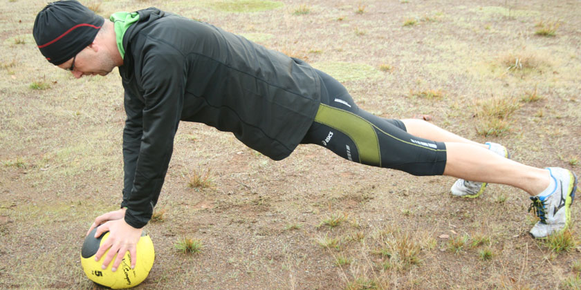 Training mit dem Medizinball